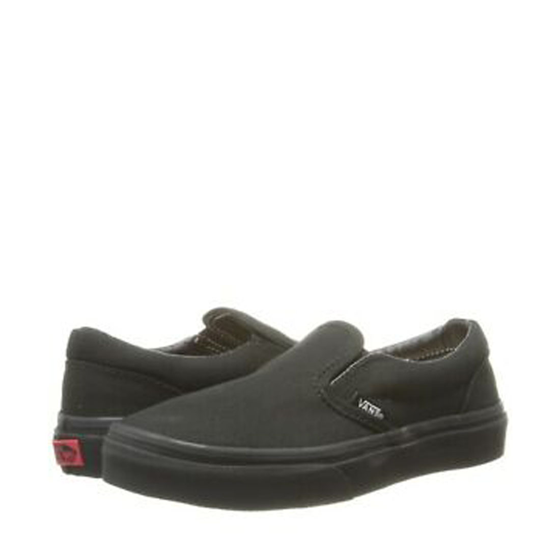Vans Slip On Unisex/Child shoe size Little Kid 2 Casual VN000ZBUENR Black/Black
